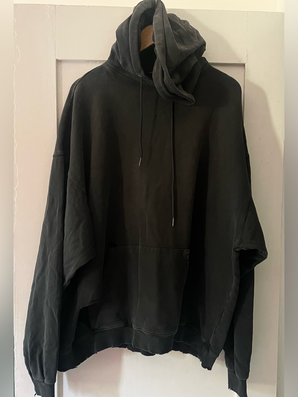 R13 oversized distressed hoodie FW17 XL